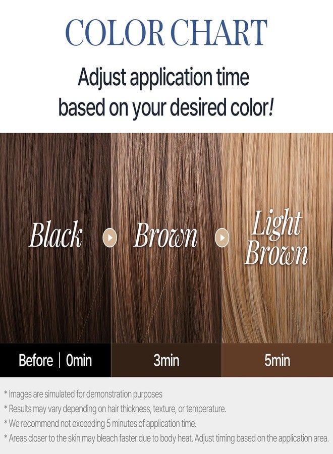 كوسنوري مُغيّر لون الحواجب سهل الاستخدام من كوسنوري - تركيبة تفتيح لطيفة لإطلالة ناعمة وطبيعية - مجموعة تفتيح الحواجب، سهلة الاستخدام في المنزل، نتائج سريعة خلال 2-3 دقائق، تكفي لـ 5 استخدامات - Image 5